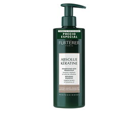 René Furterer Absolue Keratine Champú Reparador para Cabello Dañado y Frágil - Tratamiento Rejuvenecedor 500 ml