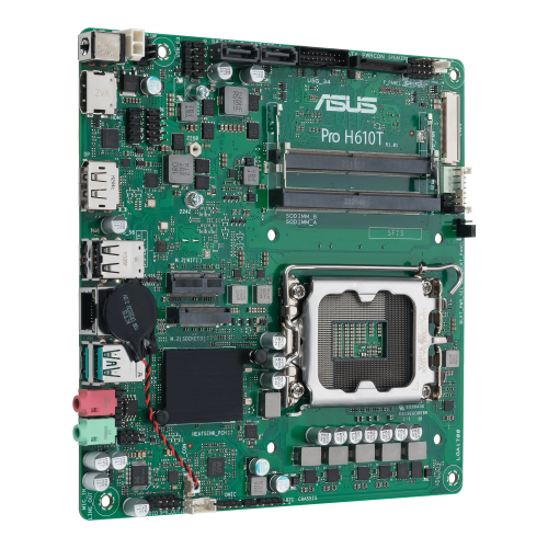 ASUS PRO H610T-CSM Thin Mini ITX LGA 1700 DDR5 ASUS PRO H610T-CSM Thin Mini ITX LGA 1700 DDR5