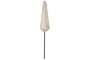 DKD Home Decor Parasol de Jardín y Terraza Reclinable Marfil, 265 x 265 x 250 cm, Mastil 38mm, UV 50+, Acero y Poliéster