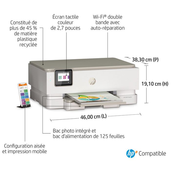 HP ENVY Inspire 7220e Impresora Todo en Uno