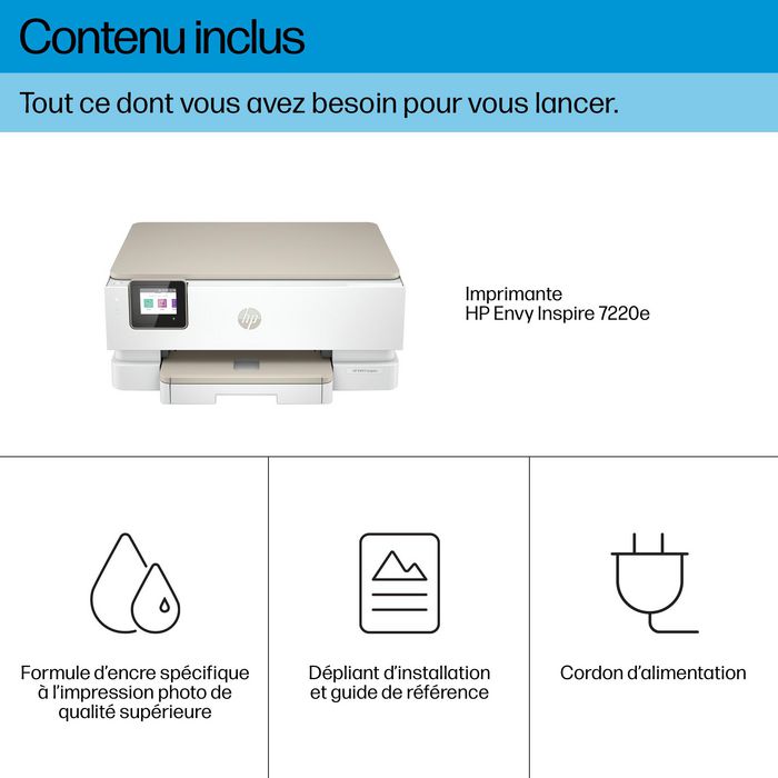 HP ENVY Inspire 7220e Impresora Todo en Uno