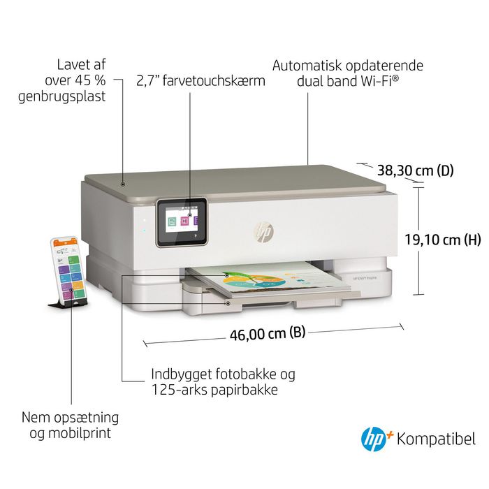 HP ENVY Inspire 7220e Impresora Todo en Uno