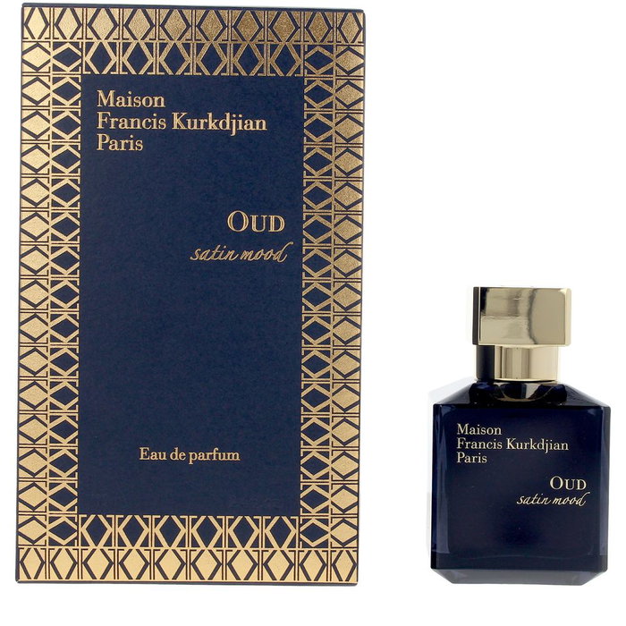 Francis Kurkdjian OUD Satin Mood Eau de Parfum Vaporizador 75 ml - Fragancia de Oud, Rosa y Vainilla