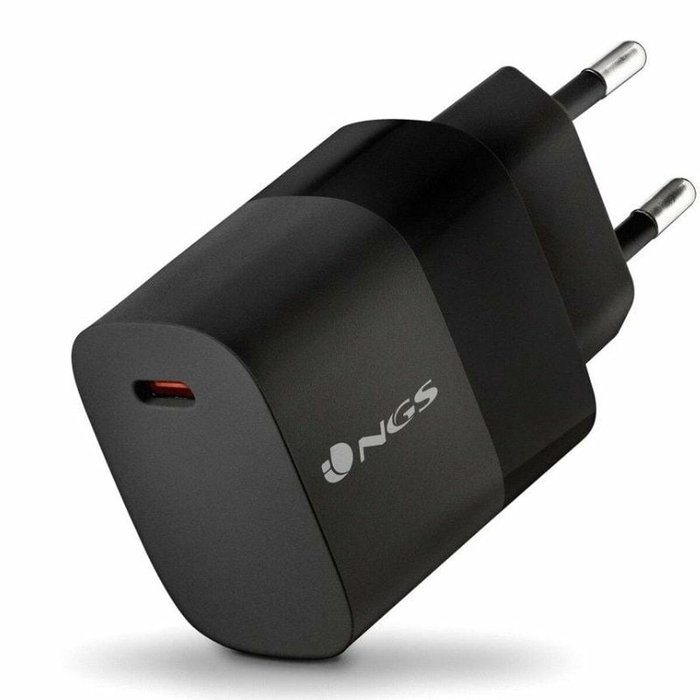 NGS BUD20W Cargador de Pared GaN 20W USB-C Negro