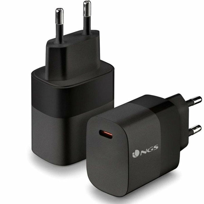 NGS BUD20W Cargador de Pared GaN 20W USB-C Negro