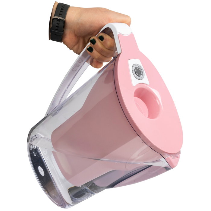 BWT AQUAlizer Home Filtro de Agua de Mesa Rosa con Cartucho de Magnesio BWT AQUAlizer Home Filtro de Agua de Mesa Rosa con Cartucho de Magnesio