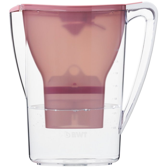 BWT AQUAlizer Home Filtro de Agua de Mesa Rosa con Cartucho de Magnesio BWT AQUAlizer Home Filtro de Agua de Mesa Rosa con Cartucho de Magnesio