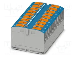 PHOENIX CONTACT PTVFIX 18X2,5 BU Conector de carril azul
