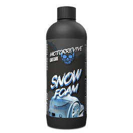 Motorrevive MRV0019 Snow Foam Concentrado Azul para Limpieza de Autos - 500 mL, Genera Espuma Activa, Adhiere Suciedad, Protege Pintura, Ideal para Pistolas de Espuma