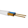 RCT Rollo de Manguera VV-F 2x0.5mm 100m Blanco