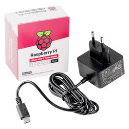 Raspberry Pi Raspberry Pi 5 Fuente de Alimentación Oficial USB-C 27W Negra SC1157