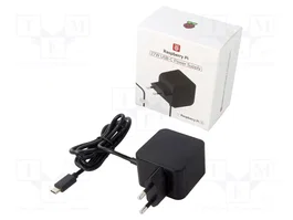 Raspberry Pi Fuente de alimentación USB-C 27W Negro