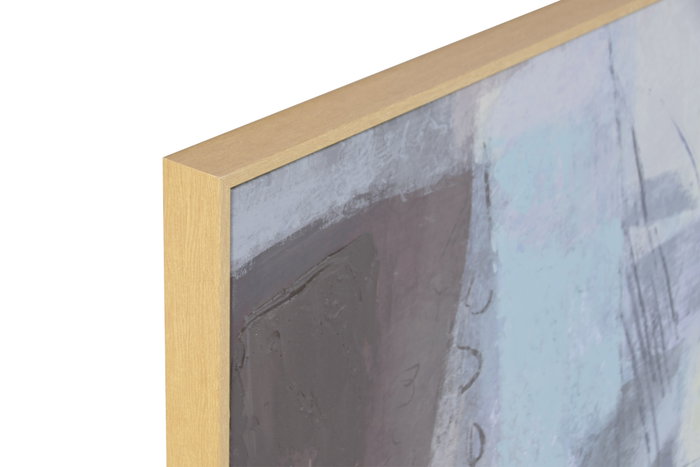DKD Home Decor Cuadro Lienzo Abstracto Azul Marino Surtido de 2 DKD Home Decor Cuadro Lienzo Abstracto Azul Marino Surtido de 2