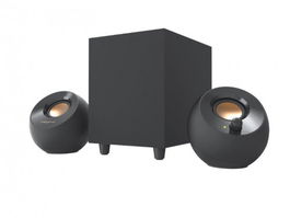 Creative Labs 51MF0480AA000 Pebble Plus Altavoces 2.1 Negro 8W para Hogar