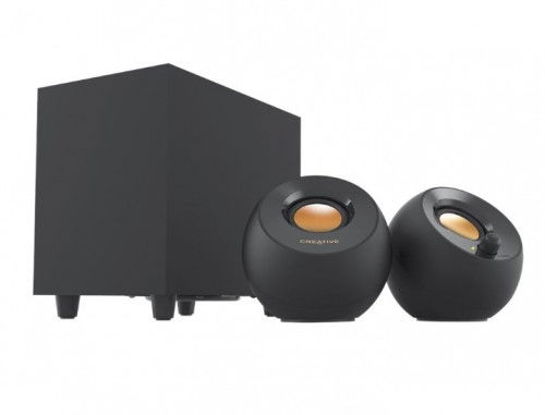 Creative Labs 51MF0480AA000 Pebble Plus Altavoces 2.1 Negro 8W para Hogar Creative Labs 51MF0480AA000 Pebble Plus Altavoces 2.1 Negro 8W para Hogar