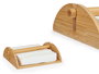 Kinvara Servilletero Bambú 23.5x17.5x6.8 cm Marrón (Set de 8)