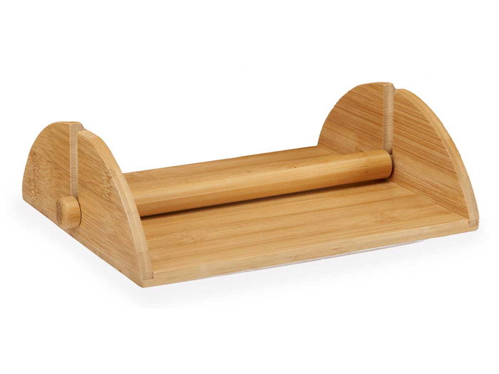 Kinvara Servilletero Bambú 23.5x17.5x6.8 cm Marrón (Set de 8)