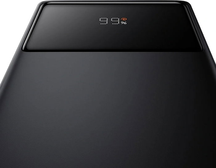Baseus Power Bank 20000mAh 22.5W Carga Rápida Pantalla Digital Negro con Cable USB a Type-C 3A 0.3m Serie Simple