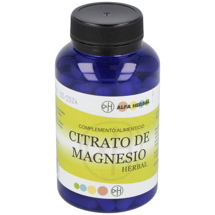 ALFA HERBAL Citrato de Magnesio 133,3 mg 90 cápsulas