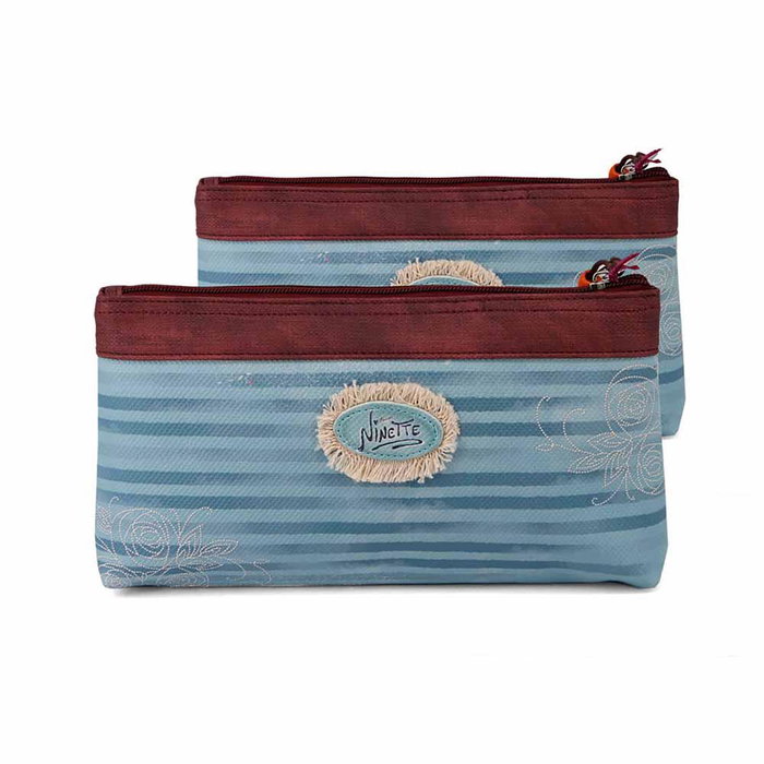 Forever Ninette Set de Dos Neceseres Origin Multicolor 15 x 26 x 4 cm y 12 x 23,5 x 3 cm