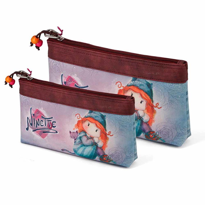 Forever Ninette Set de Dos Neceseres Origin Multicolor 15 x 26 x 4 cm y 12 x 23,5 x 3 cm Forever Ninette Set de Dos Neceseres Origin Multicolor 15 x 26 x 4 cm y 12 x 23,5 x 3 cm