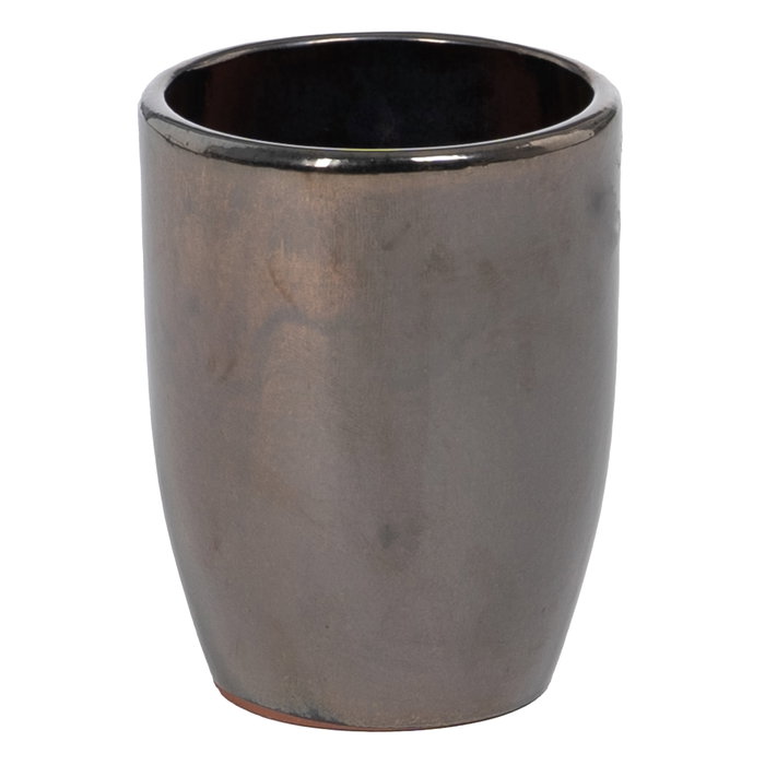 S/5 Jarrones Negro Cerámica Decoración 56 X 56 X 70 cm