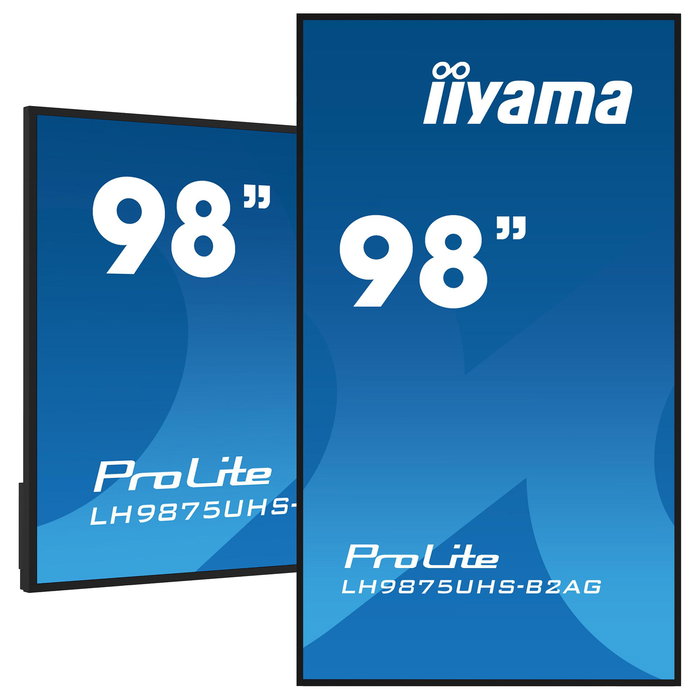 iiyama ProLite LH9875UHS-B2AG - Monitor Digital Signage 98" 4K UHD, Referencia LH9875UHS-B2AG iiyama ProLite LH9875UHS-B2AG - Monitor Digital Signage 98" 4K UHD, Referencia LH9875UHS-B2AG