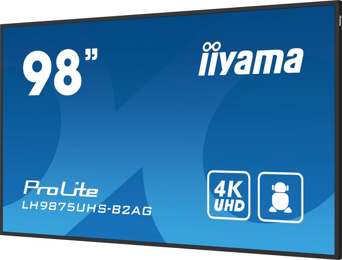 iiyama ProLite LH9875UHS-B2AG 4K Ultra HD 97.5 pulgadas Digital Signage