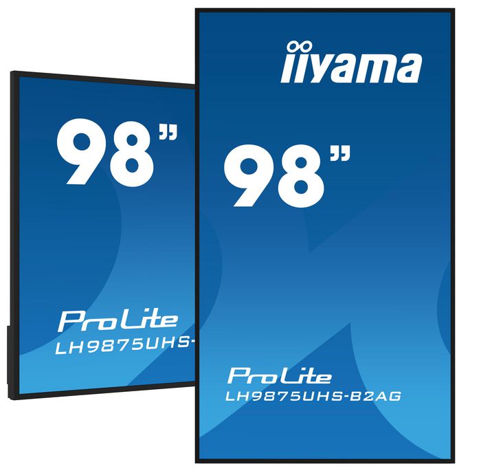 iiyama ProLite LH9875UHS-B2AG 4K Ultra HD 97.5 pulgadas Digital Signage