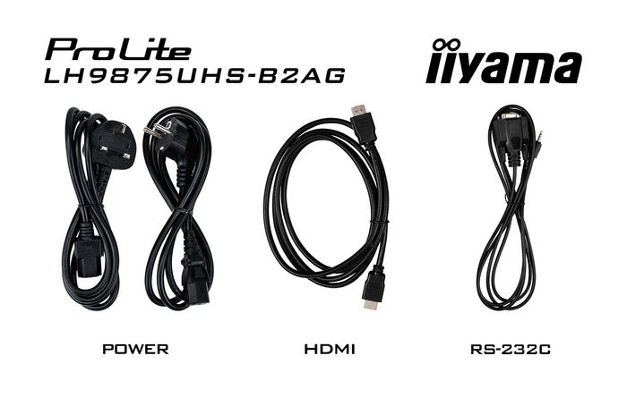 iiyama ProLite LH9875UHS-B2AG 4K Ultra HD 97.5 pulgadas Digital Signage