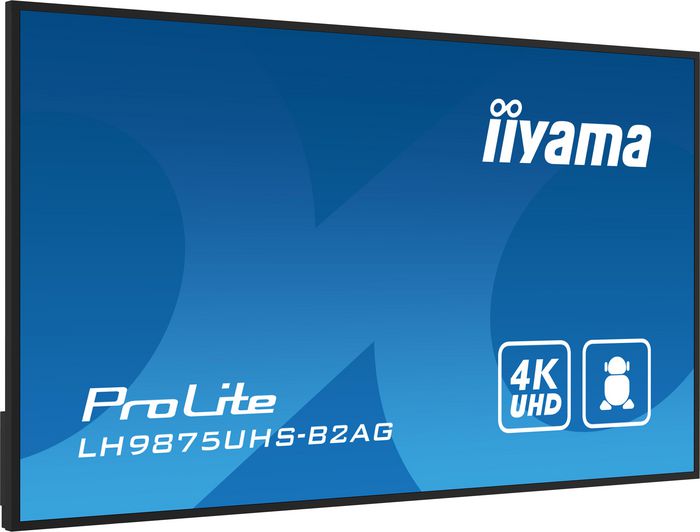 iiyama ProLite LH9875UHS-B2AG 4K Ultra HD 97.5 pulgadas Digital Signage