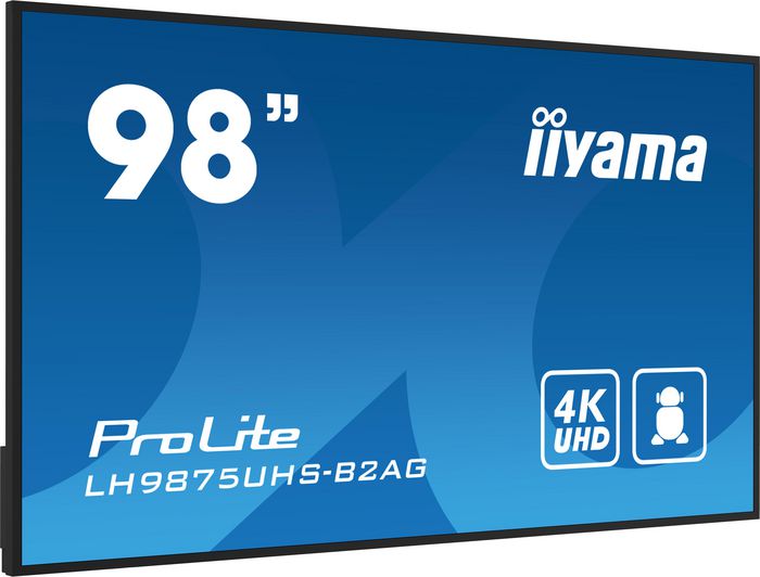 iiyama ProLite LH9875UHS-B2AG 4K Ultra HD 97.5 pulgadas Digital Signage