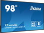 iiyama ProLite LH9875UHS-B2AG 4K Ultra HD 97.5 pulgadas Digital Signage