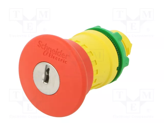 SCHNEIDER ELECTRIC Interruptor de emergencia Harmony XB5 22mm Rojo SCHNEIDER ELECTRIC Interruptor de emergencia Harmony XB5 22mm Rojo