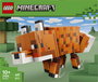 LEGO Minecraft Juego de Construcción El Zorro - Set de construcción para niños de 8 meses en adelante