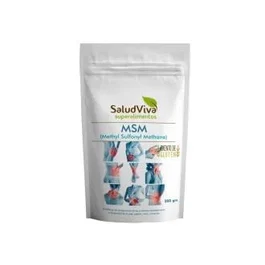 SALUD VIVA Metilsulfonilmetano MSM 200g Vegano Sin Gluten