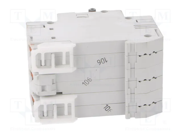 ETI POLAM Interruptor magnetotérmico ETIMAT 6 3P C2 2A 6kA
