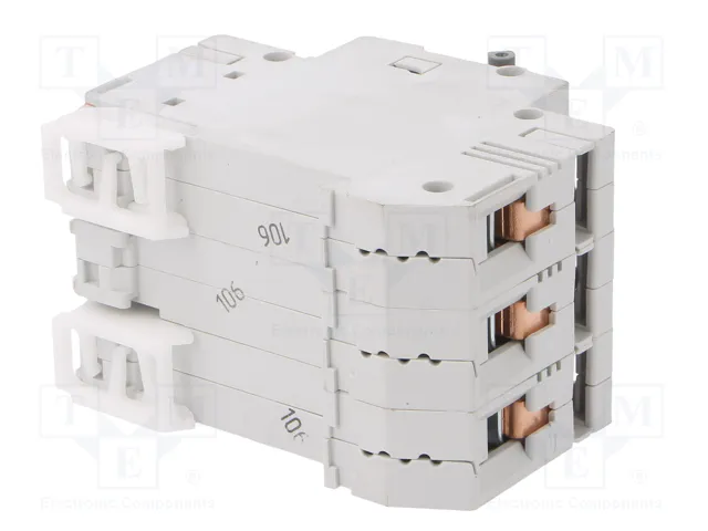 ETI POLAM Interruptor magnetotérmico ETIMAT 6 3P C2 2A 6kA