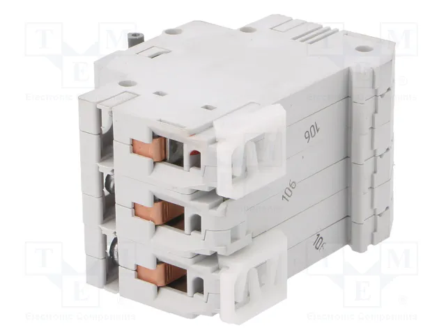 ETI POLAM Interruptor magnetotérmico ETIMAT 6 3P C2 2A 6kA