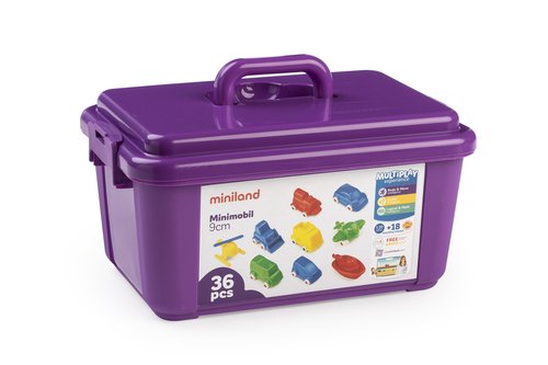 Vehiculo Plastico Minimobil Miniland Contenedor 36 Ud Vehiculo Plastico Minimobil Miniland Contenedor 36 Ud