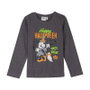 Camiseta Larga Single Jersey Minnie Gris Oscuro 7 Años