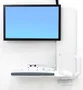 Ergotron Soporte para Monitor de Pared StyleView Sit-Stand VL Blanco
