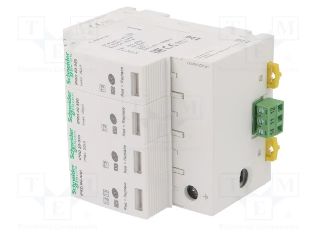 SCHNEIDER ELECTRIC ACTI9 Limitador de sobretensiones Tipo 2 3+N