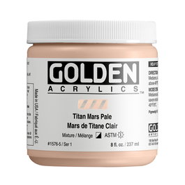 Golden Titanico Marte Claro Heavy Body Acrílico 237 ml