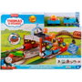 FISHER-PRICE Thomas y sus amigos Set Reparto de Barriles Motorizado Jgy30 - Tren, Vías, 4 Barriles, Plataforma Giratoria, para +3 años
