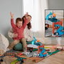 FISHER-PRICE Thomas y sus amigos Set Reparto de Barriles Motorizado Jgy30 - Tren, Vías, 4 Barriles, Plataforma Giratoria, para +3 años