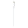Apple Cable USB-C a Lightning 1m MX0K2ZM/A - Blanco - Conector Macho - Para Carga y Sincronizacion