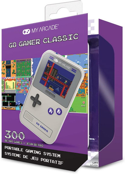 dreamGear My Arcade Go Gamer Classic (300 en 1) Gris y Morado