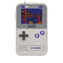 dreamGear My Arcade Go Gamer Classic (300 en 1) Gris y Púrpura