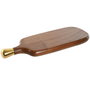 DKD Home Decor Tabla de Cortar Acacia e Inox 43x15x3 Natural